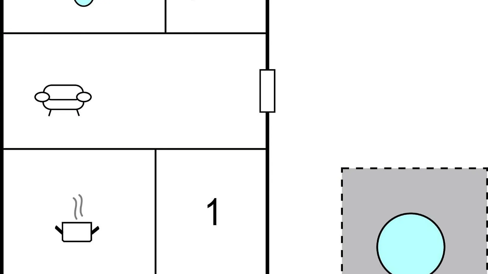 펜션 1 Bedroom Lovely Home In Barat 크로아티아